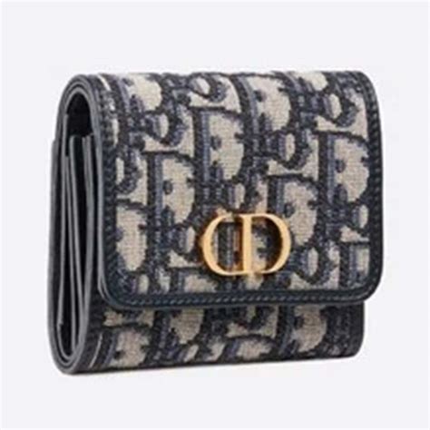 dior blue wallet|christian dior wallets for women.